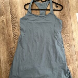 Girlfriend Collective Blue Mini Dress XL